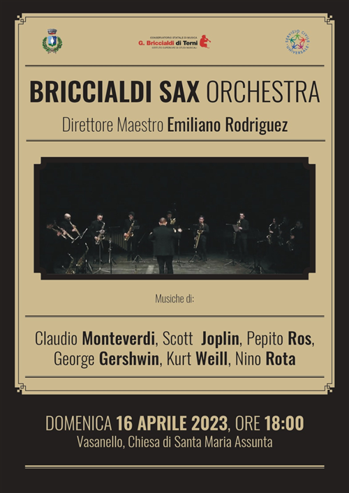 concerto della Briccialdi Sax Orchestra