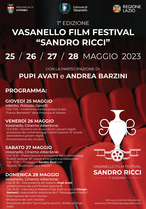 VASANELLO FILM FESTIVAL “Sandro Ricci”