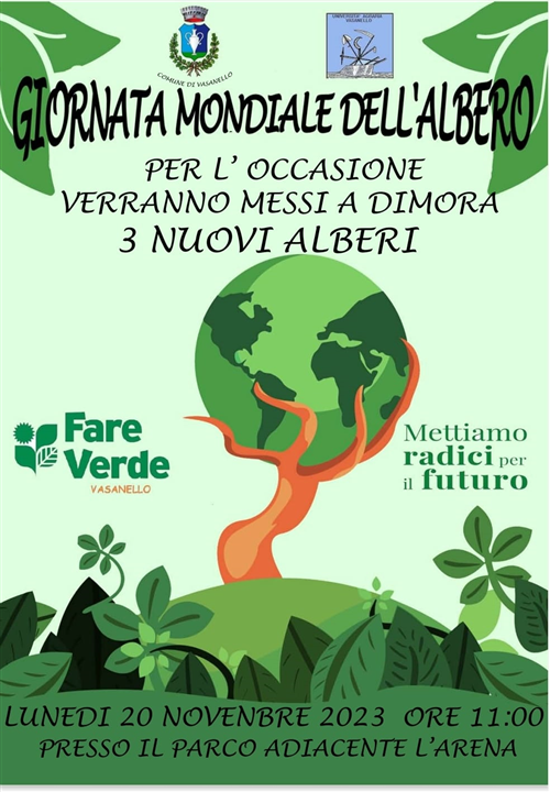 Tre nuove piante a dimora per celebrare la Giornata Mondiale dell’Albero