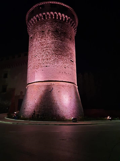 Monumenti illuminati di rosa, Vasanello aderisce alla campagna di prevenzione contro il tumore al seno
