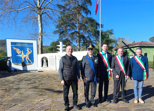 Il sindaco Vestri ed il presidente Mancuso alle cerimonie per il Centenario dell’Aeronautica Militare 
