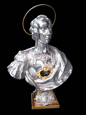 Il busto di San Lanno