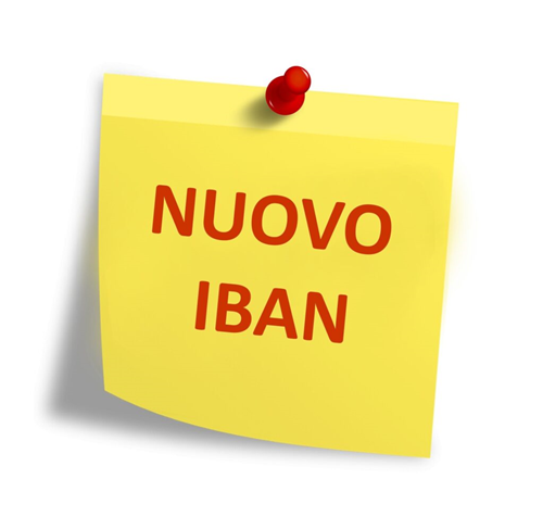 COMUNICAZIONE NUOVA TESORERIA COMUNALE E NUOVO IBAN A PARTIRE DAL 01 LUGLIO 2025.