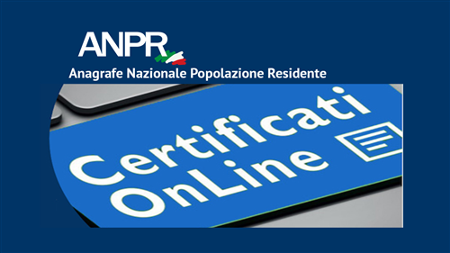 Online un nuovo servizio per scaricare i certificati dello Stato civile dal portale ANPR