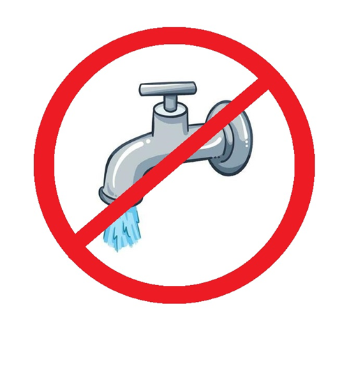 avviso di non potabilità dell'acqua