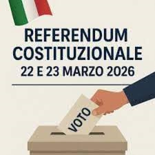 Referendum Costituzionale di domenica 22 e lunedì 23 marzo 2026
Convocazione dei Comizi

